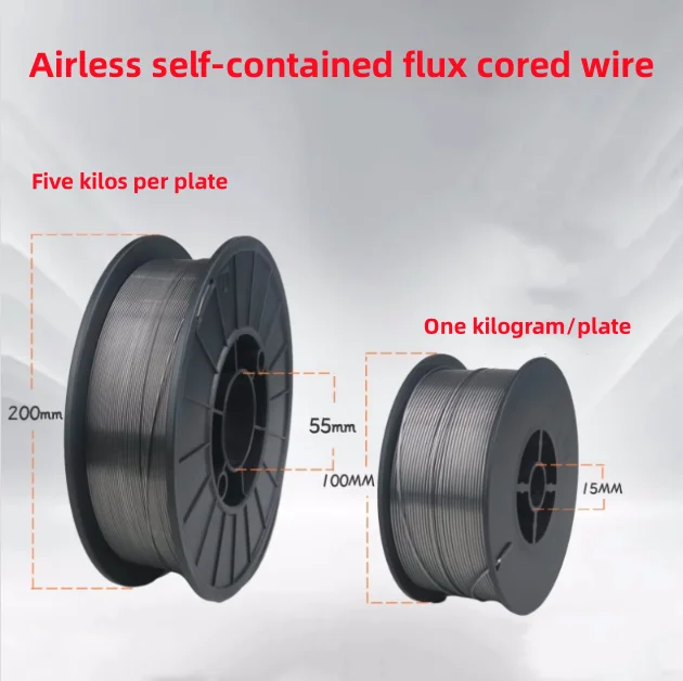 Flux-cored Airless Wire E71t-gs E71t-11 Gas Free Fcaw Mig Wire Flux ...