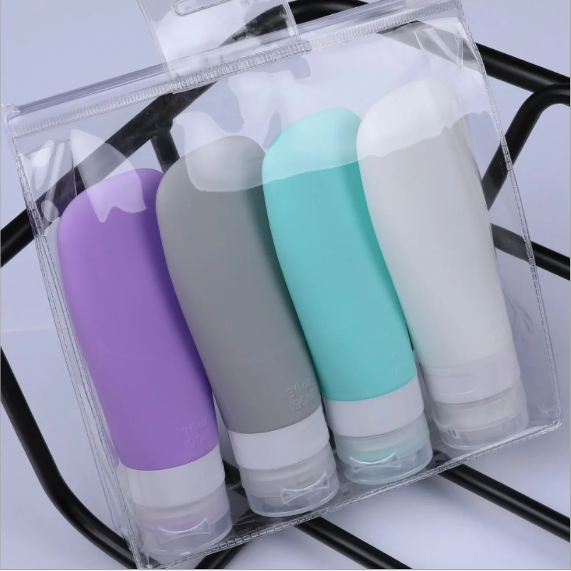 Hot Selling Empty Refillable Outdoor Travel Squeeze Bpa Free Silicone