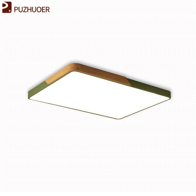 Square Lamp Modern Lighting Led Ceiling Lamp For Bedroom Office Decoration