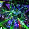 3W 4W Green light laser man with software for laser man systems
