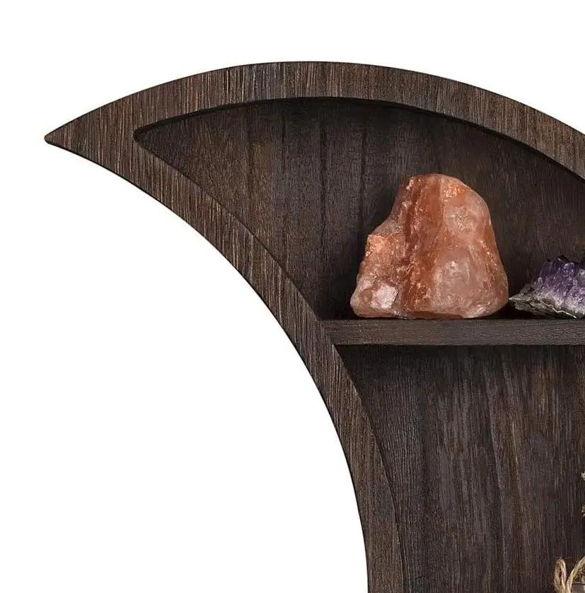 Wall Mounted Moon Shelf