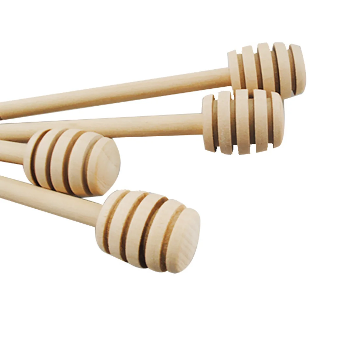 Wholesale Beekeeping gadget honey stick agitator eco friendly wood honey stick honey spoon