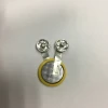 3.0V lithium button cell battery with taps,pins,snaps