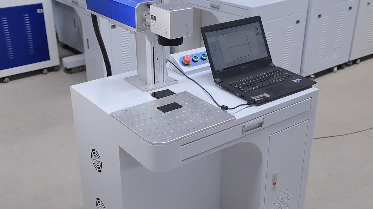 Desktop Fiber Laser 50w 30w 20w 10w Engraving Marking Machine Buy 50w