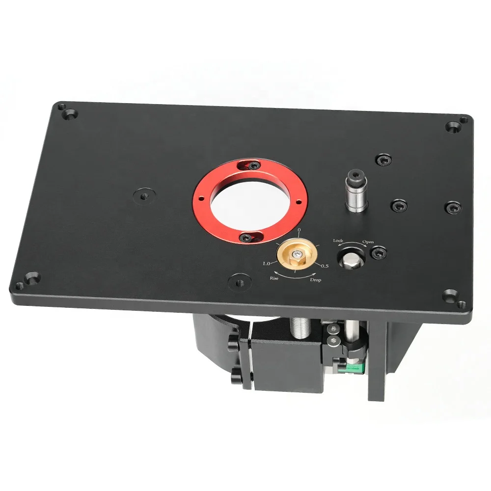 Eccb Router Router Lift System - Full Installation Set for Woodworking