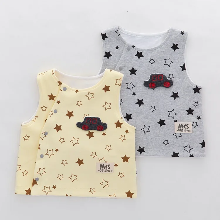 
2019 Autumn & Winter baby vest factory children clothing for 1-2 years 