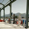 Steel building structure workshop used for sale