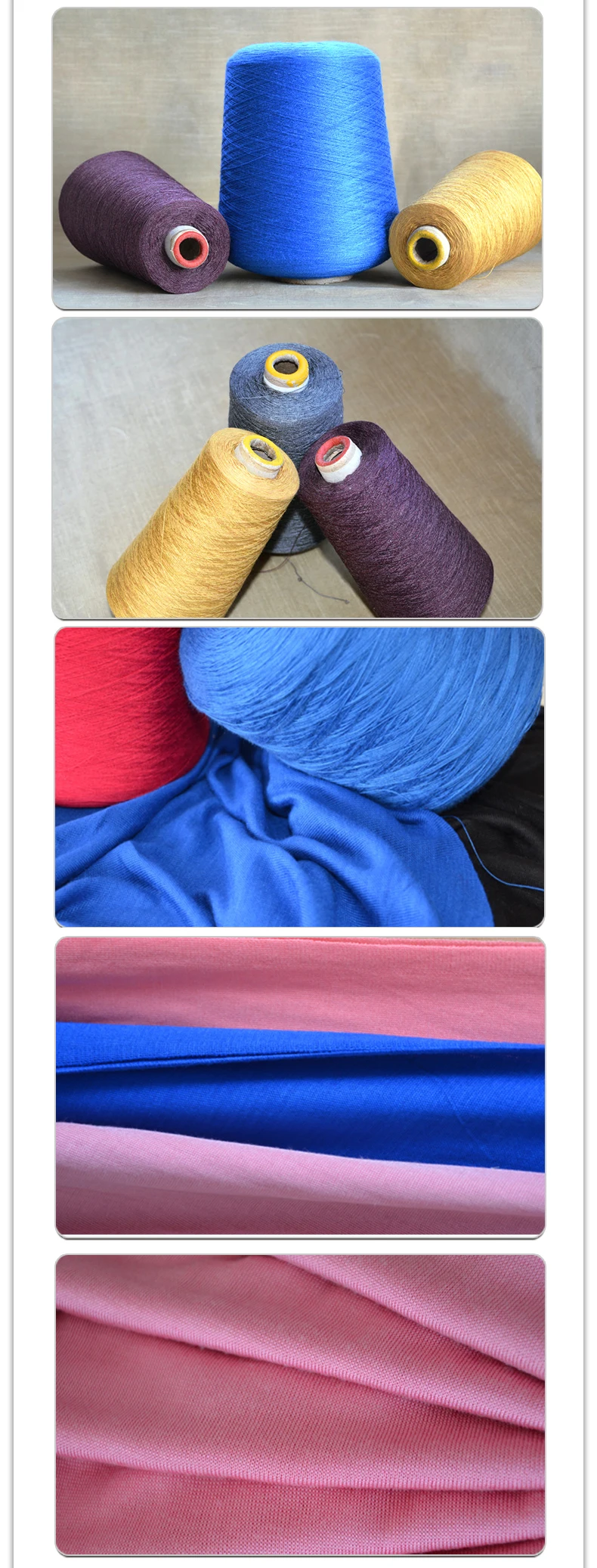 30S/2 40S/2 dyed Viscose Yarn Ring Spun factory wholesale