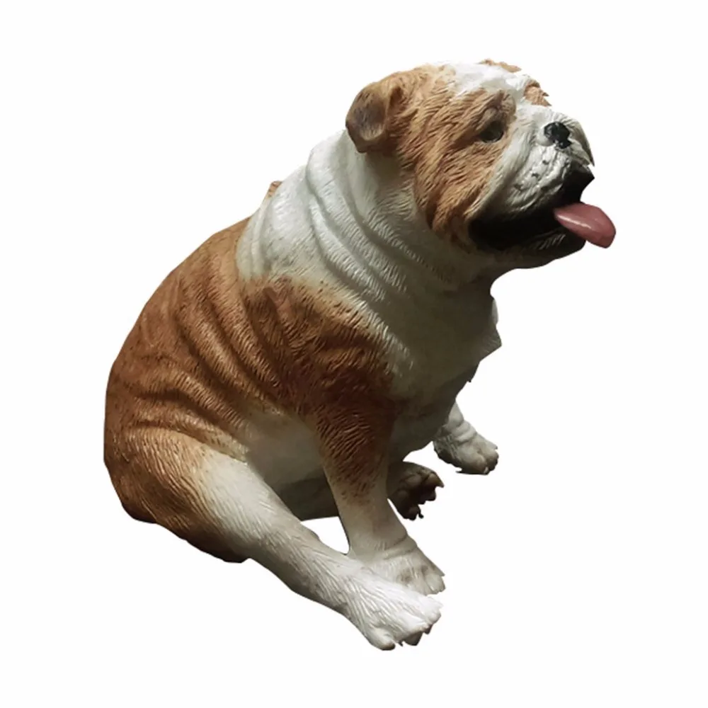 resin bulldog figurine