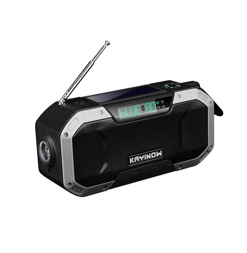 Solar Speaker Bluetooth Speaker 5000mA Capacity Radio Speaker - ANKUX.COM