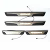 car Interior accessories OEM Stainless Steel ABS Plastic LED Door Sill Scuff Plate For Corolla 2014-2018