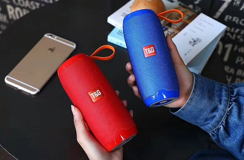 Hot Sale Fashion Portable Fabric Wireless Speaker TG106 with hands free function - ANKUX.COM