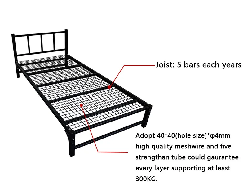 Factory Direct Export Frame Accessory Metal+beds Bedroom Furniture