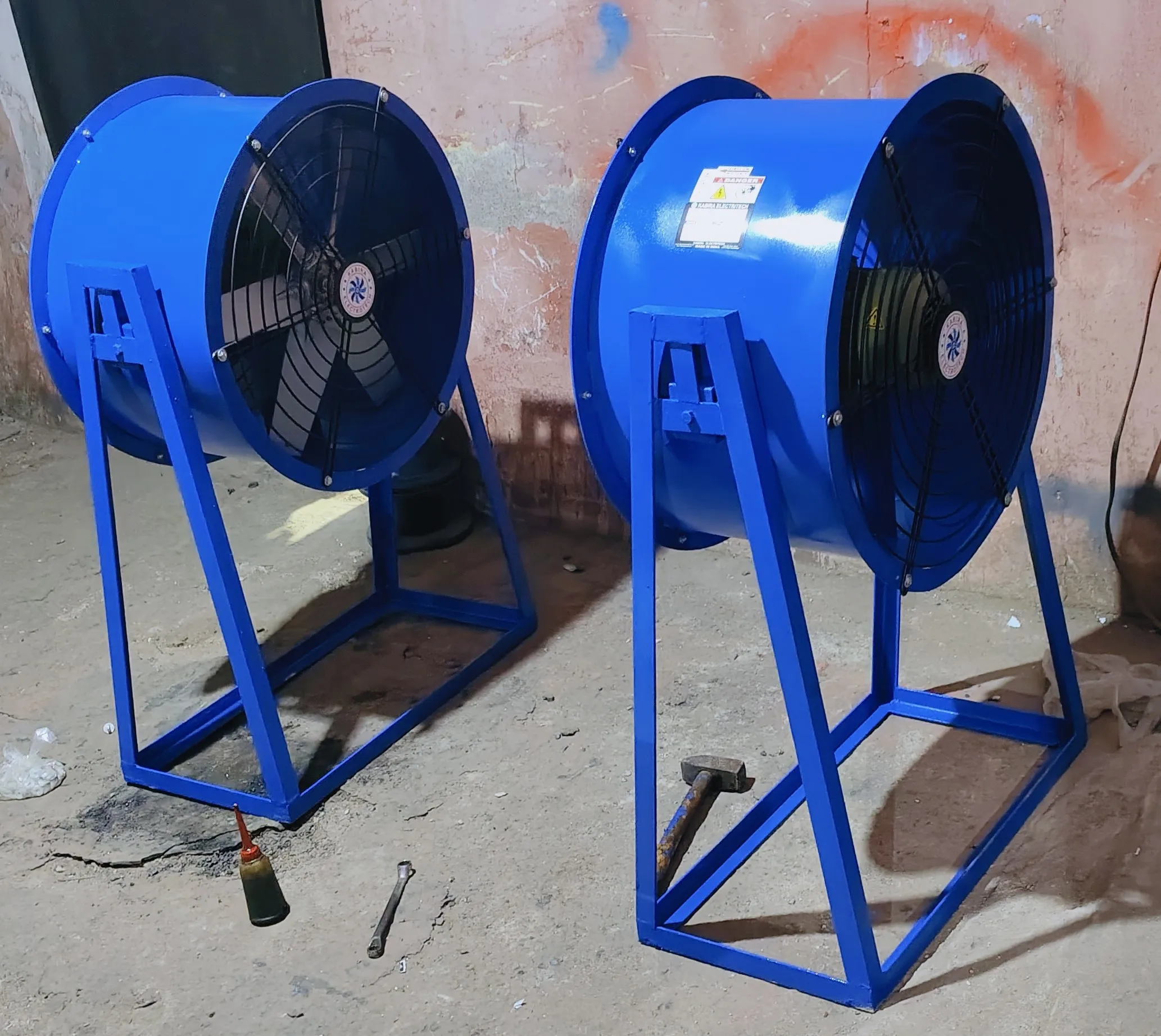 Industrial Coil, 900mm, Axial, Aluminium - detail 2