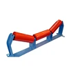 Sand Loading Steel Pipe Conveyor Off-Set Center Roll Idlers