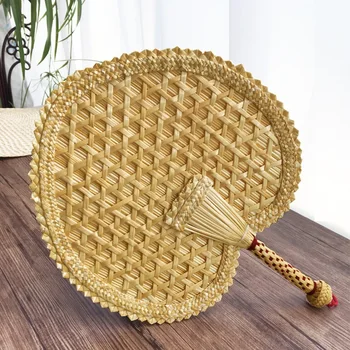 woven hand fans