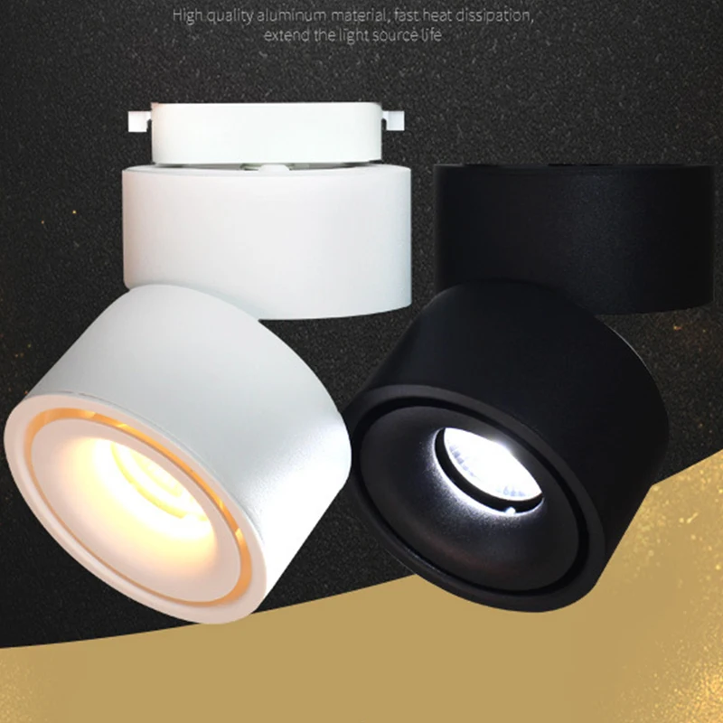Ceiling Downlights Surface Mount Track Mount 5W 7W 10W 12W 15W Home Lighting Shopping Mall