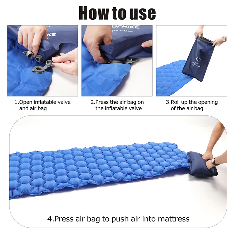 Hitorhike Portable Fast Inflate Bag For Air Inflatable Sleeping Pad