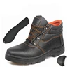 Labor Insurance Shoes Anti-Smashing Anti-Piercing Safety Boots With Steel Toe
