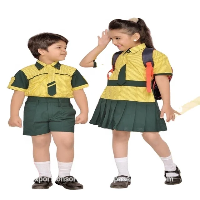 Customized Boys And Girls Student Uniform Kids Sets Designs Primary