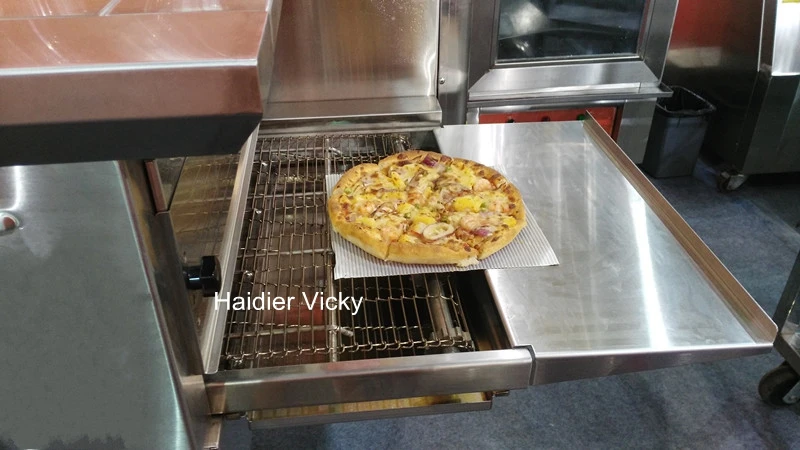 Haidier Konveyör Paletli Pizza Fırını Lahmacun Donatmak Manakish