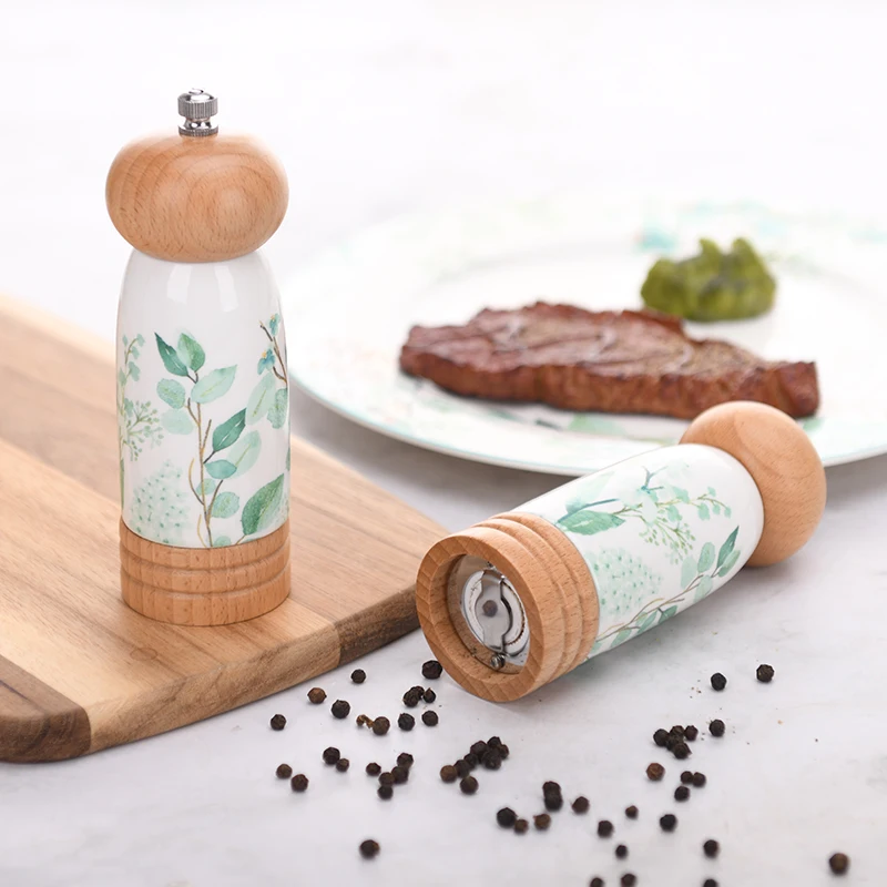 Magnoble Custom Ceramic Salt Pepper Grinder Sets 2 Pcs Salt And Pepper Shaker Mill Set Buy