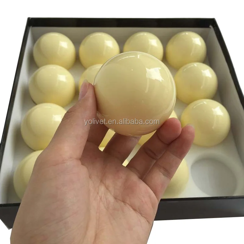 Xmlivet White Ball For Coin Billiard Table 54mm/57.25mm Resin