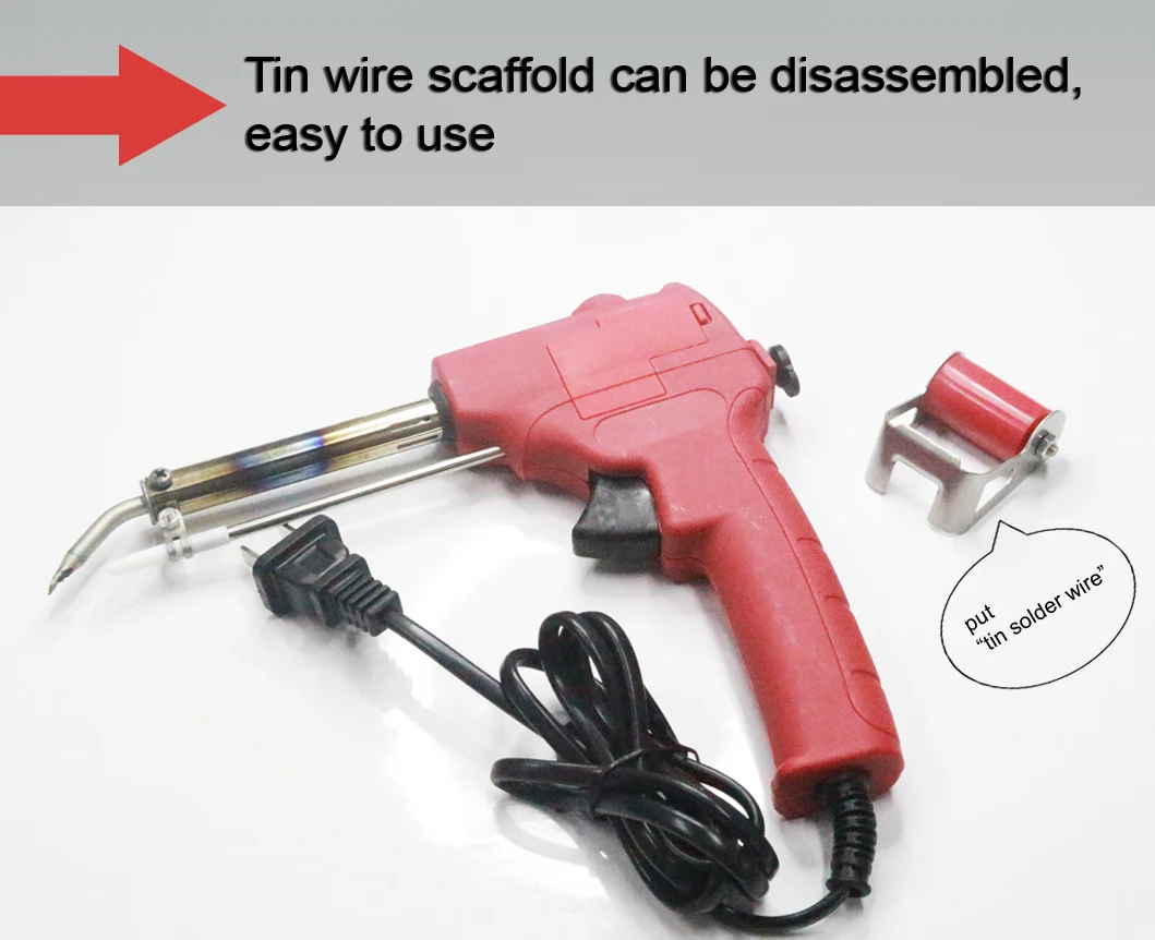 60w Soldering Gun With Automatic Output Solder Wire Soldering Iron