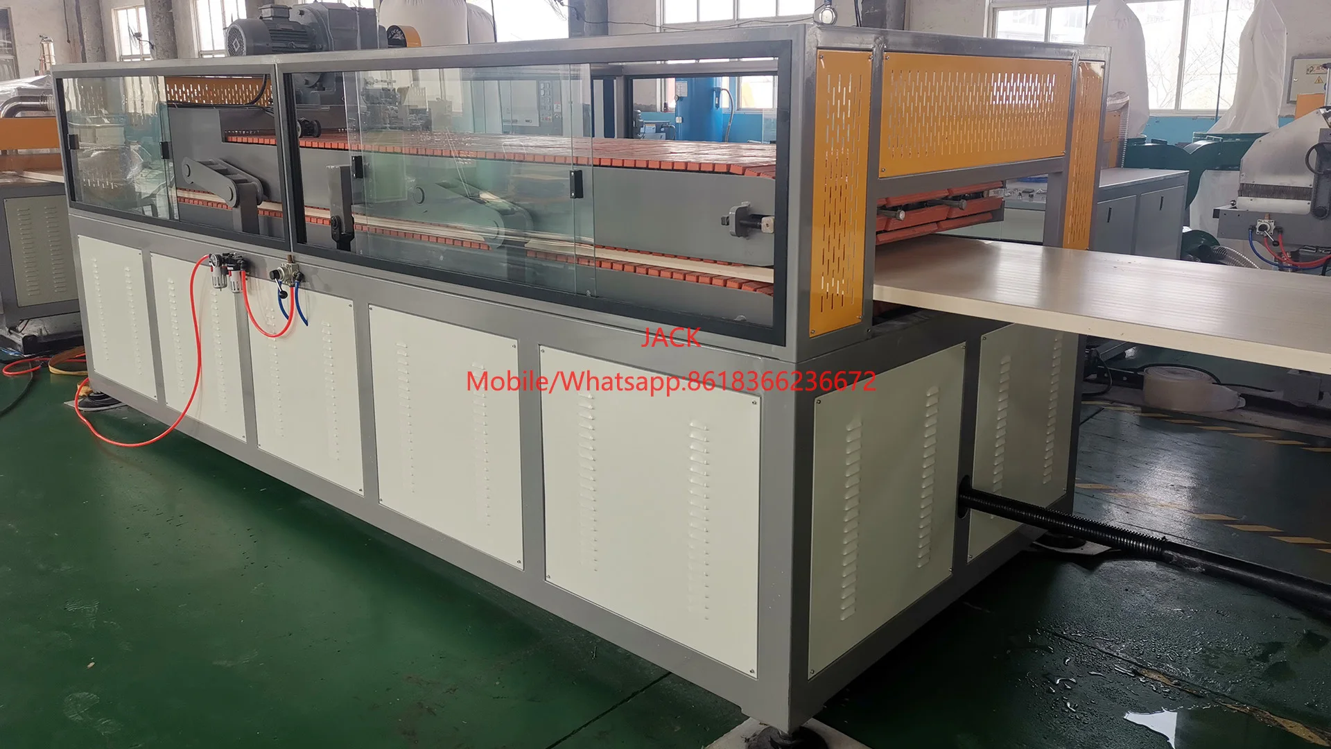 Plastic Wpc Pvc Door Making Manufacturing Machine With Complete