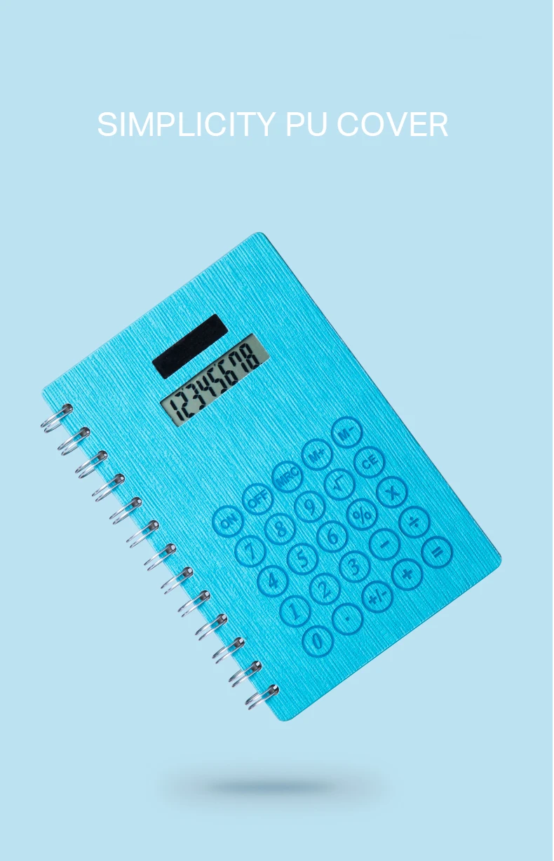 Caderno Escolar with Calculator