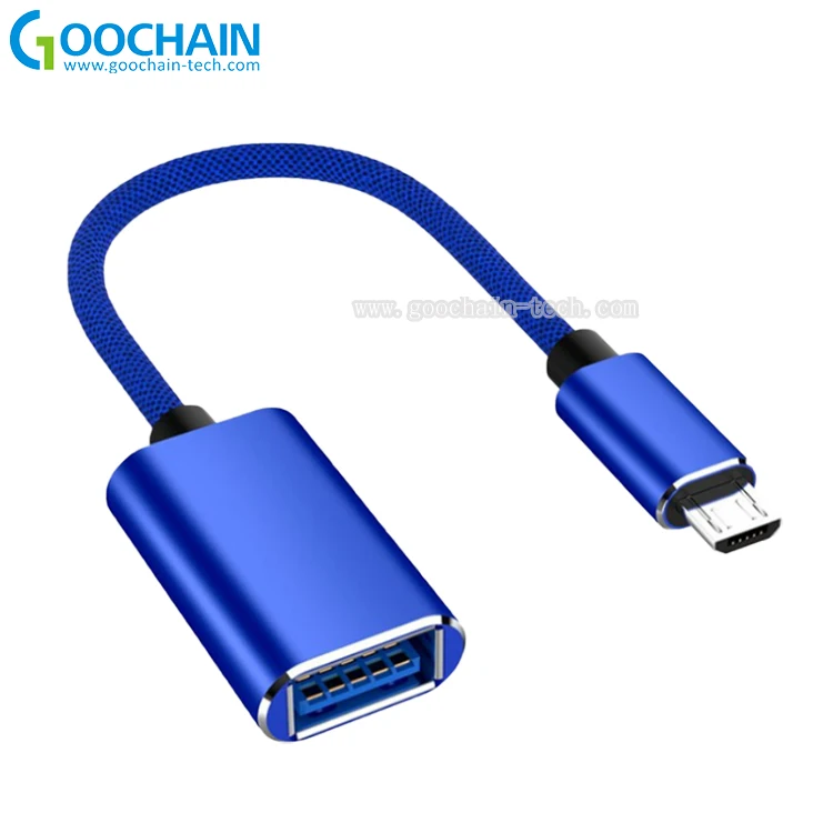 new design high quality usb 2.0 a female to micro male cable for mobile phone - ANKUX.COM