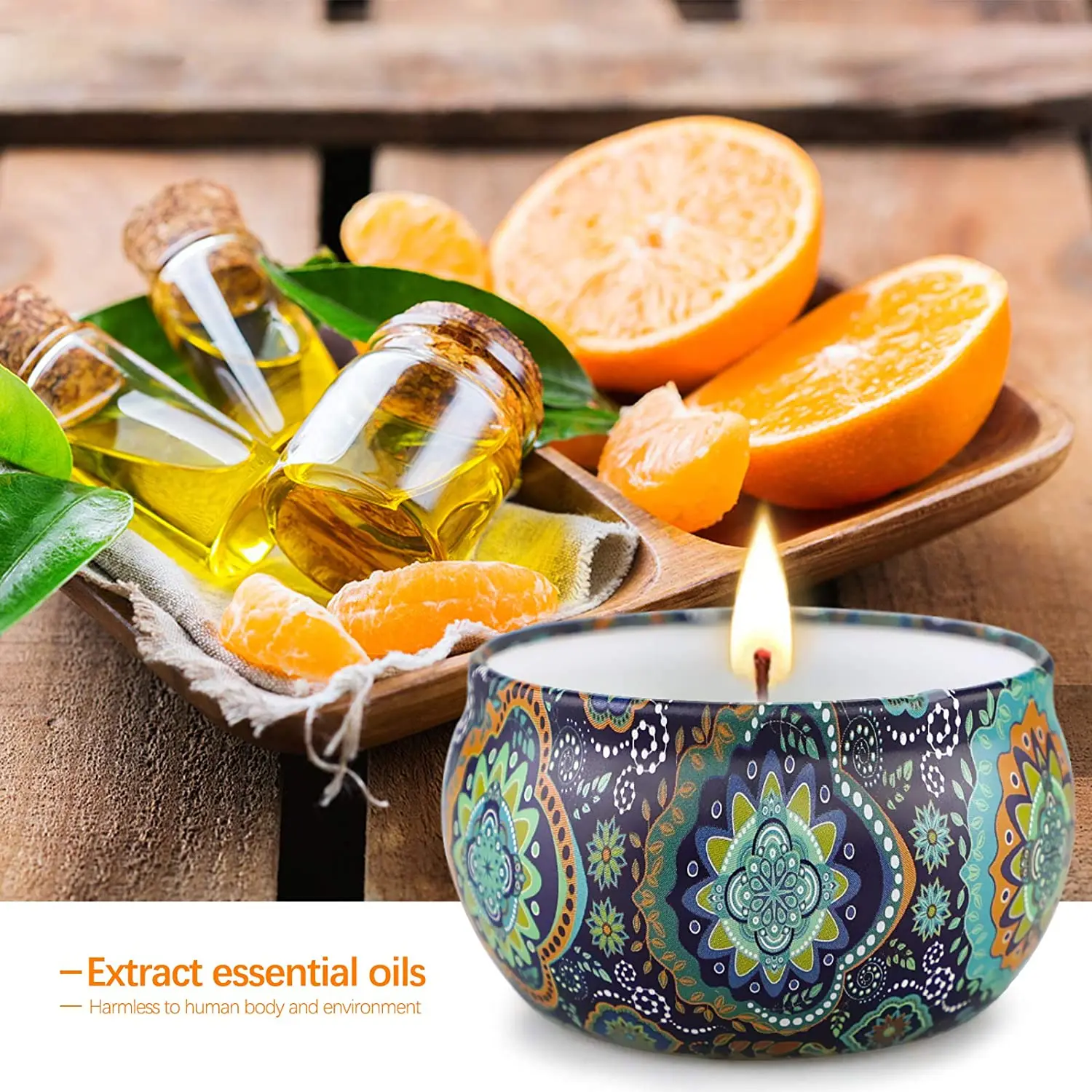 2023 Wholesale Scented Candle Gift Sets Soy Scented Candle Custom Label