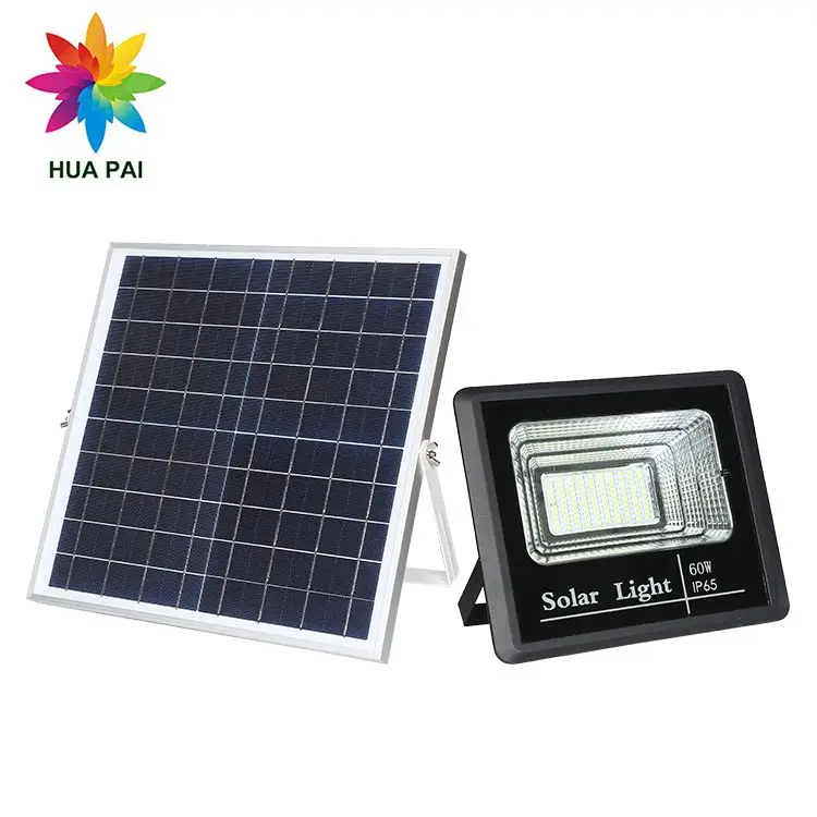 
HUAPAI Energy Saving Architectural Modular 10w 25w 40w 60w 100w 200w 300w Led Solar Flood Light 