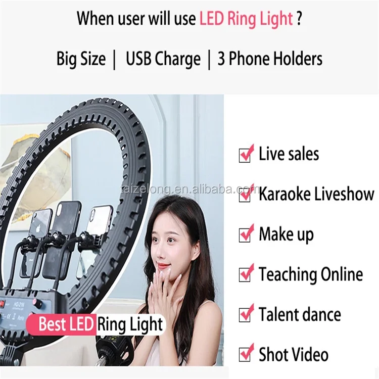 Bestphones  Ring light professional HQ 21Ns 54 cm