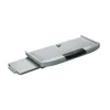 Hot sale plastic computer keyboard shelf holder, grey keyboard shelf