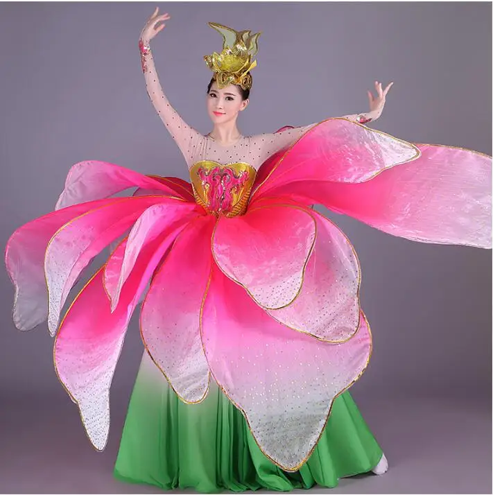 Stage Show Dance Flower Costume ...