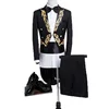 Custom Magic show conductor costume bel canto conductor tuxedo suit