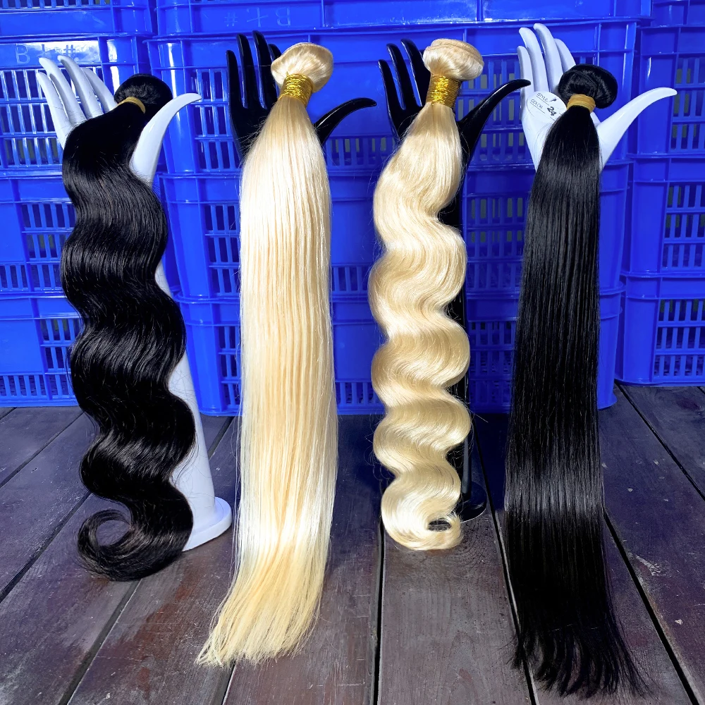 Gs Free Sample Raw Virgin Cuticle Aligned Hair 40 Inch Virgin Hair