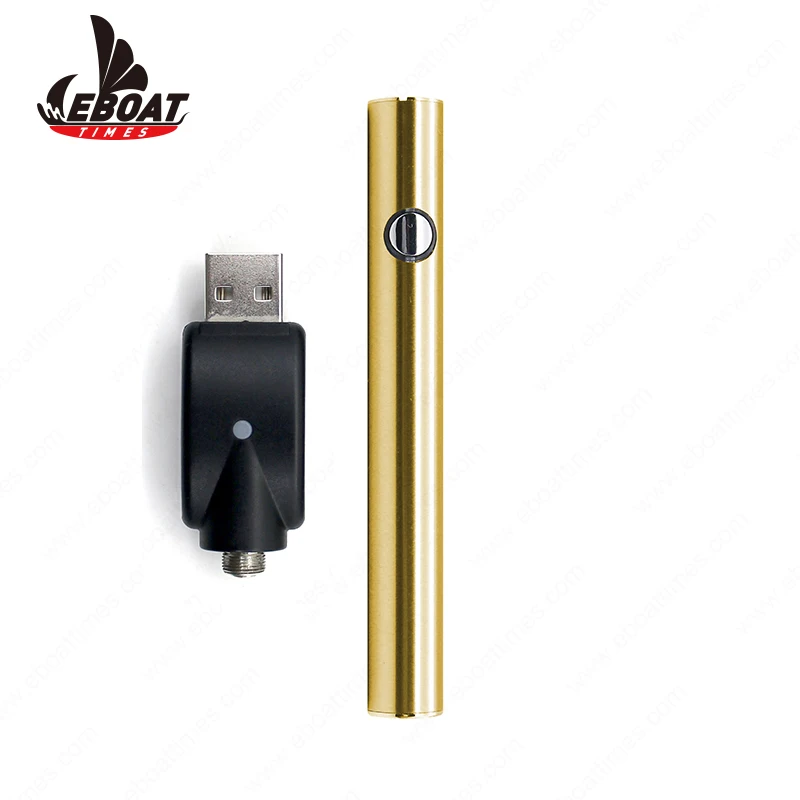 Rechargeable 280mah adjustment voltage CBD vaporizer pen cbd vape pen 510 thread vape pen