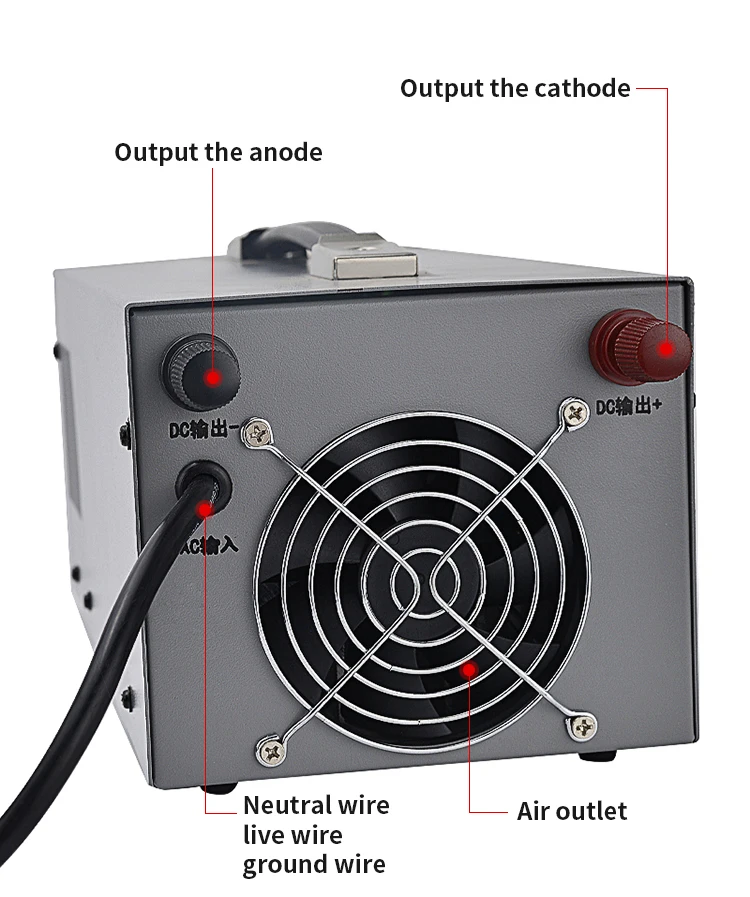 1500w High Quality Power Supply Ac220v To Dc 0600v Regulated Dc High