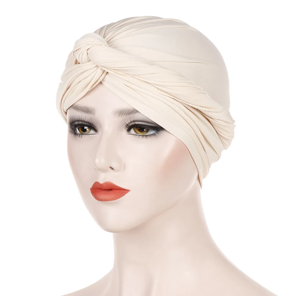 Wholesale Women Muslim Turban Headscarf Hair Turban Head Wrap Adult ...