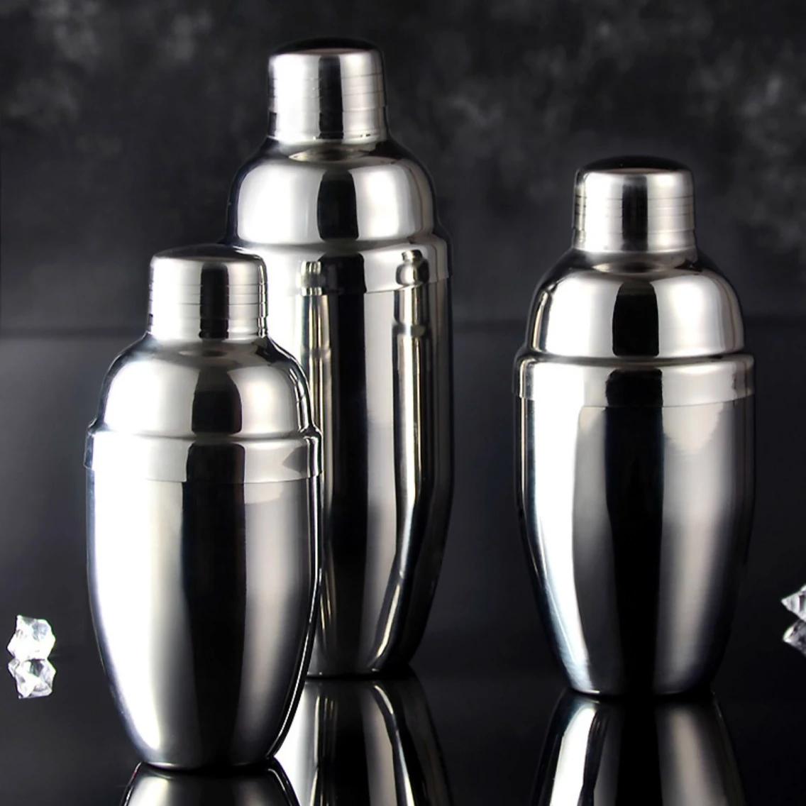 
Modern premium Stainless Steel Cocktail Shaker bar tool kit set shaker bottle 