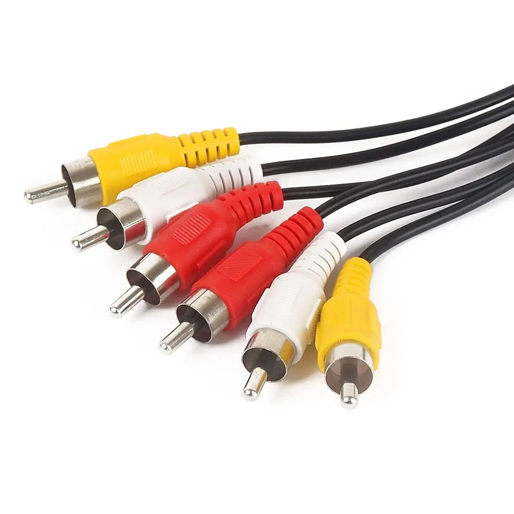 Кабель hdmi to 3 rca ccs. 3rca кабель. видео кабель rca. black rhodium minuet original rca - rca.