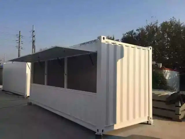 Economical Cheap Prefabricated Modular Mobile 20' Portable No Welding Living Container Box House