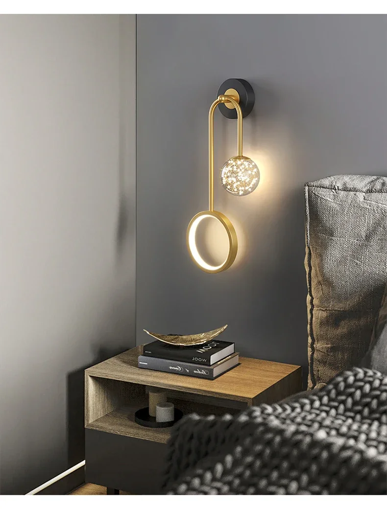 Led Simple Wall Lamp For Living Room Sofa Background Wall Aisle Lamp