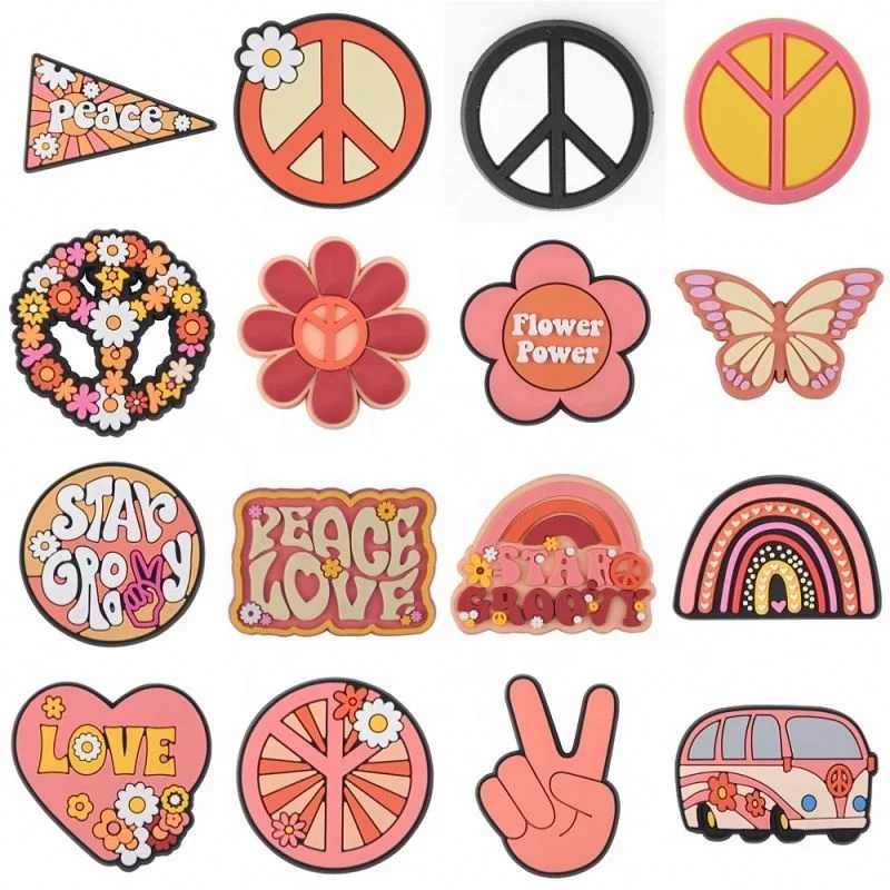 Wednesday Addams Pvc Croc Shoes Charms Decoration For Clog Shoes Custom