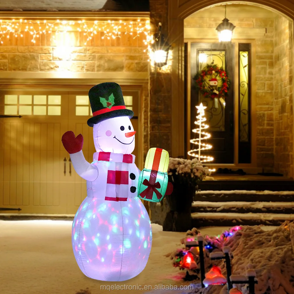 5ft Christmas Inflatables Blow Up Yard Decorations,Snowman Xmas