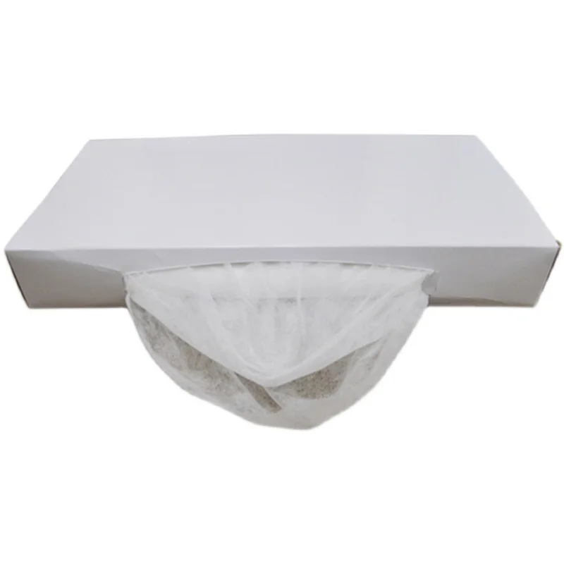 Nonwoven Disposable Makeup Protector Clothing Garment Stain Guard Hood