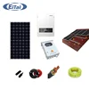 ETG263 Grid tie solar power system 5000 w 10000 w 5 kw 10 kw with poly 340 W solar panel kit 5000 w 10000 w