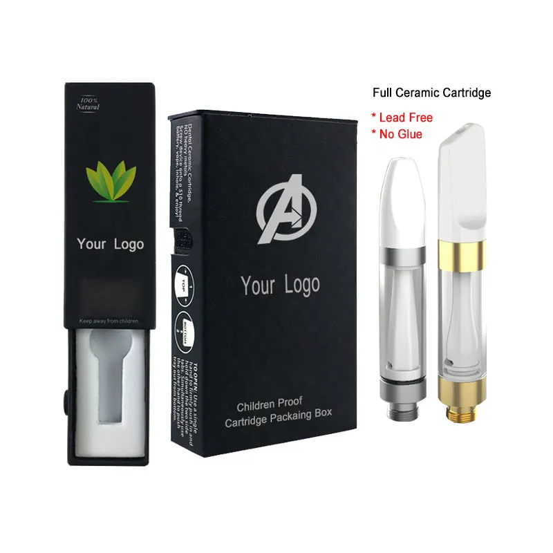 
Focol Brand Top Quality 0.5 1.0 gram 510 thread Full Ceramic vape cartridges 1ml 